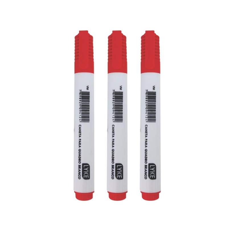 Marcador Quadro Lyke Bco Verm Pl0177 Zhejiang
