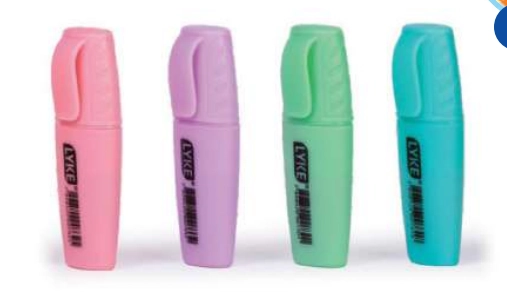 Mini Caneta Marca Texto Lyke Pastel Pl0196 Zhejiang