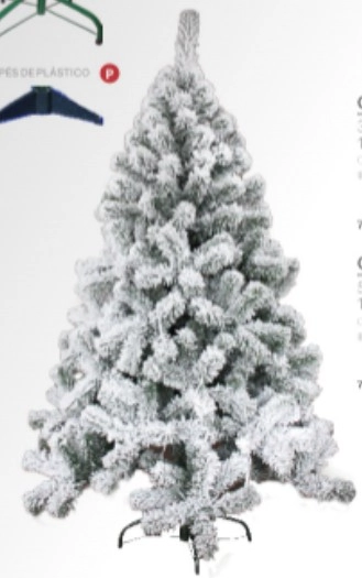 Arvore Natal Nevada Base Metal 349 Galhos 1.5m Nt0256 Ningbo Jiaxin