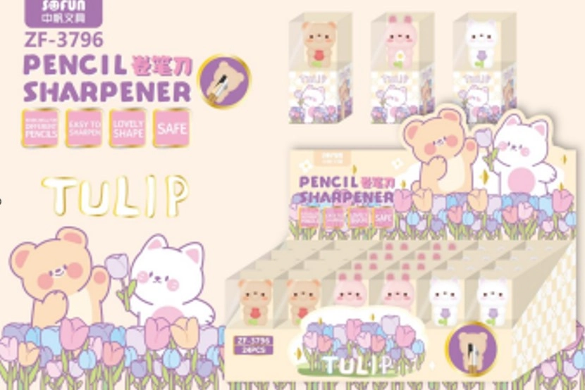 Apontador Sofun Tulipa Pl0328 Zhejiang New
