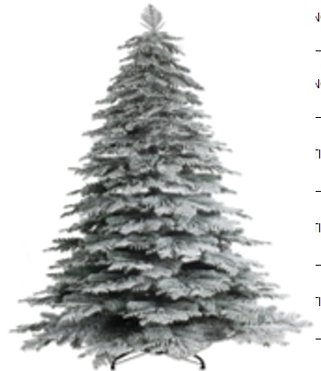 Arvore Natal Nevada Pe Metal 734 Galhos 180cm Nt0461 Ningbo Jiaxin