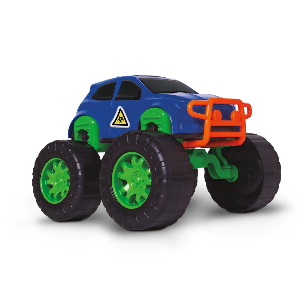 Carro Pick Up Invasao Zumbi Roda Livre 17x15x13cm 0045 Samba Toys