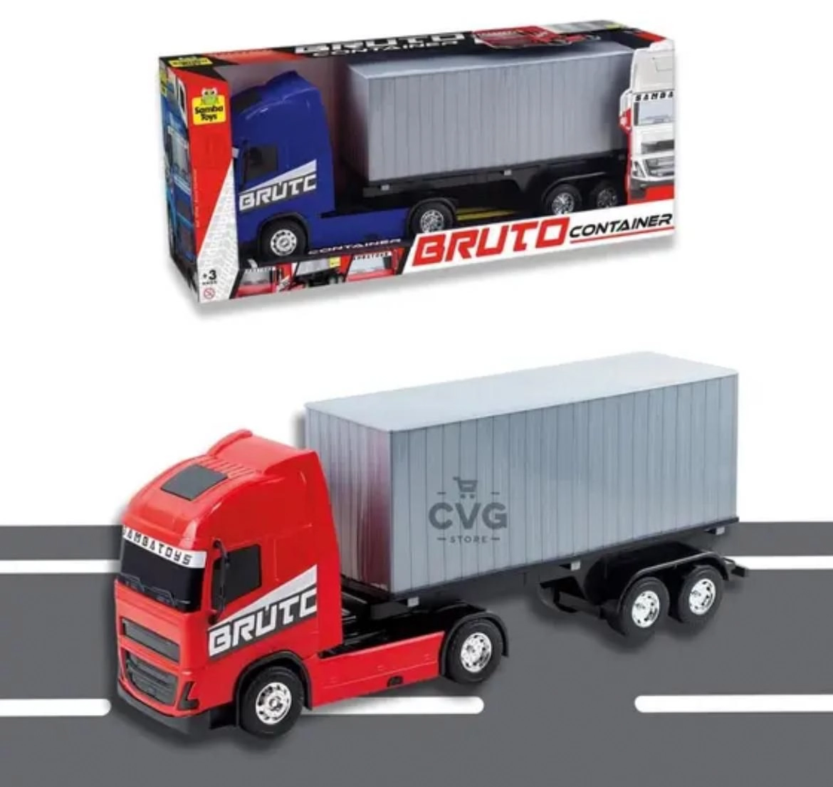 Caminhao Container Samba Toys