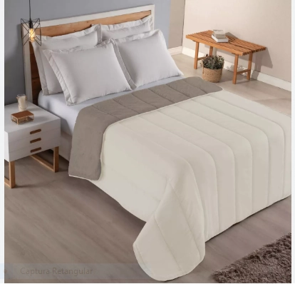 Coberdrom Tecdecor Liso Queen 2.20x2.40m 802 36 Tecelagem Da Mata