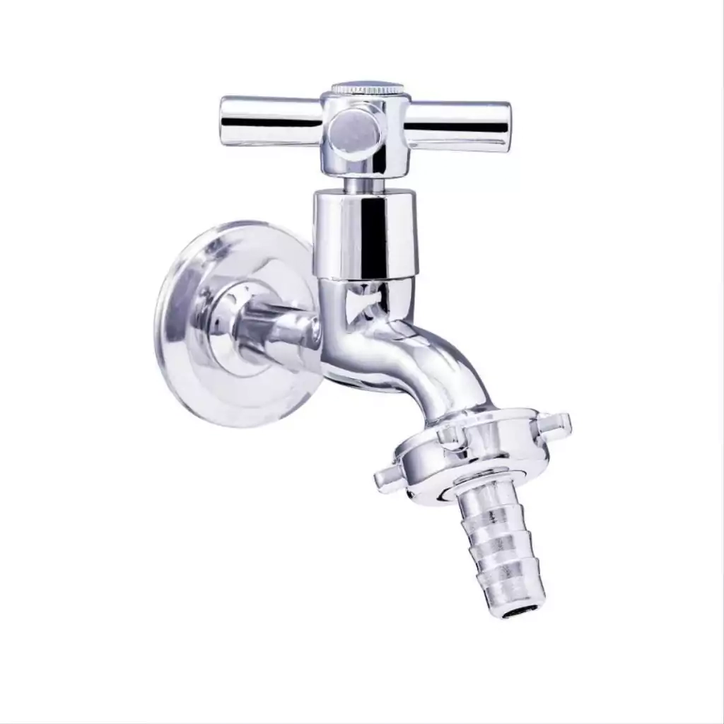 Torneira De Tanque / Jardim Luxo ¼ De Volta 100% Metal C-31