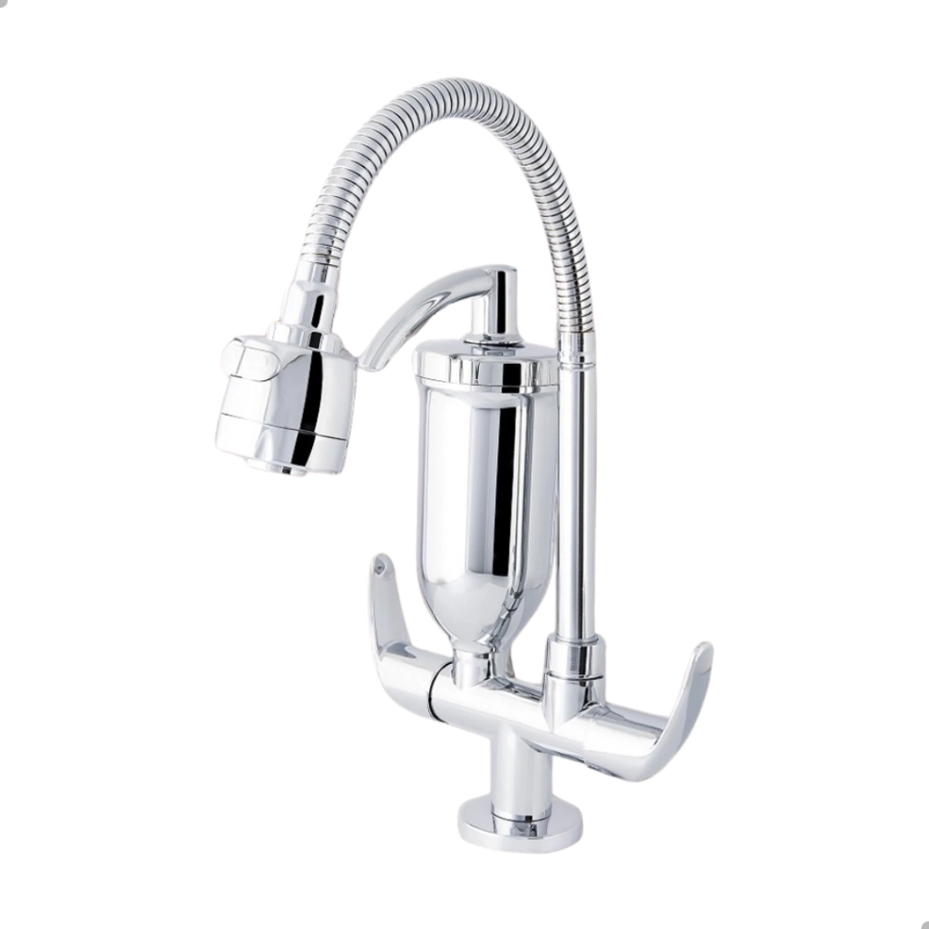 Torneira Flexível Para Cozinha Filtro Bancada Gourmet