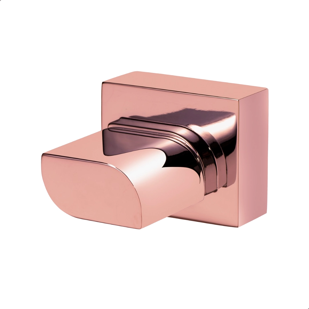 Acabamento Para Registro Rose Gold Rosa Padrão Deca Gota