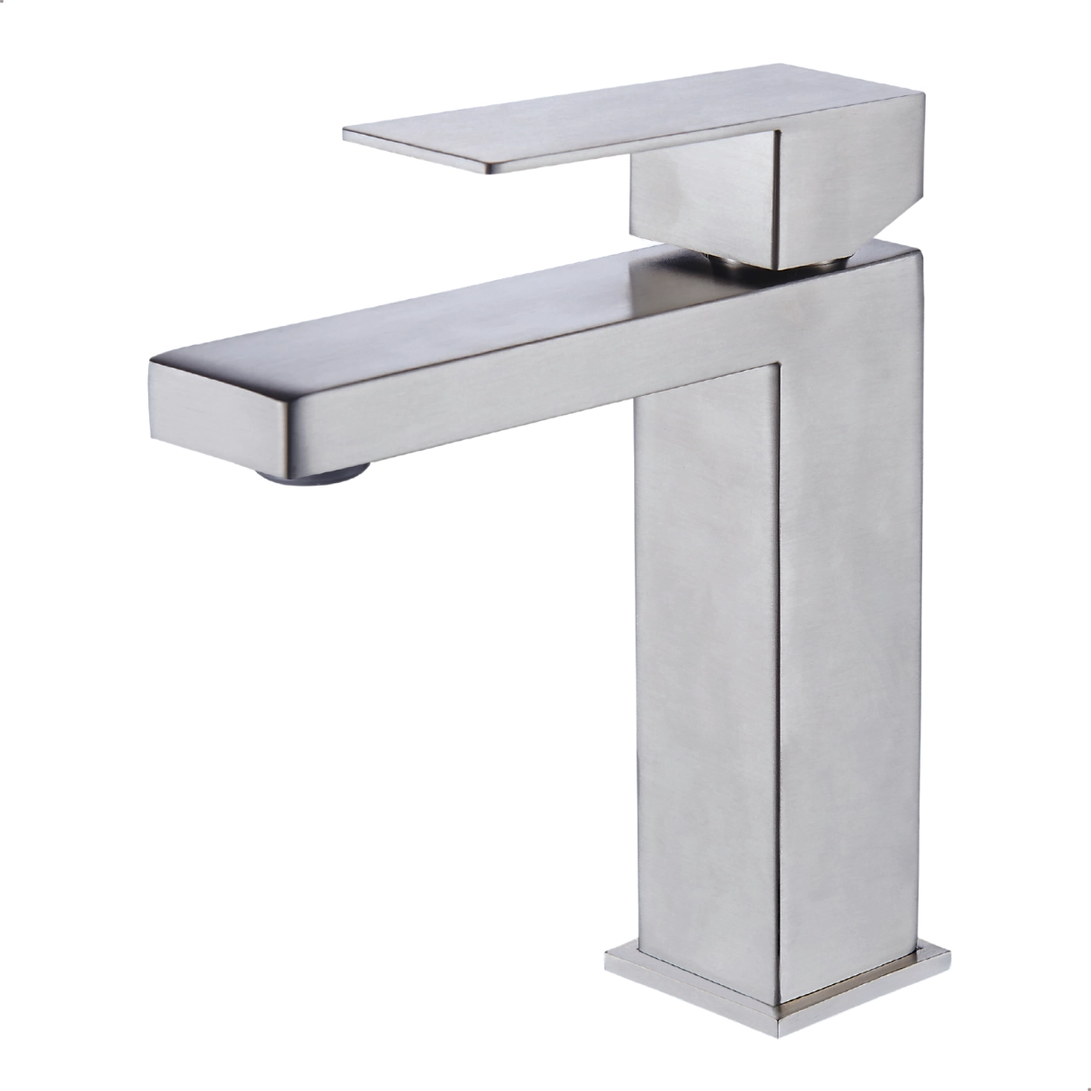 Torneira Monocomando Inox Resistente A Maresia Bica Baixa Escovada