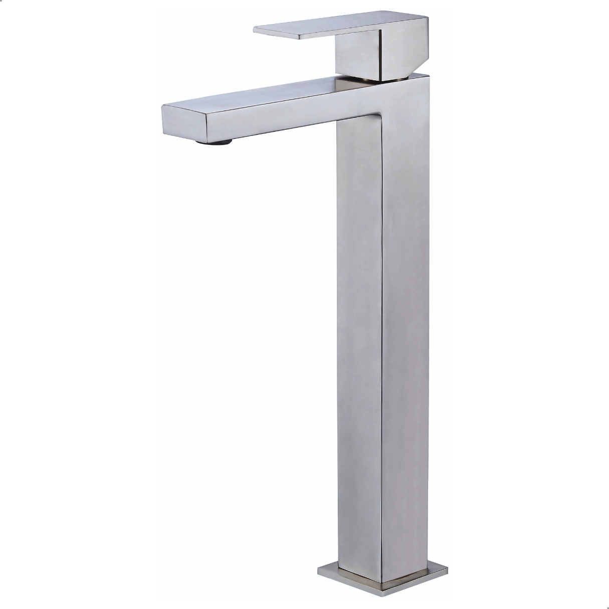 Torneira Monocomando Inox Resistente A Maresia Bica Alta Escovada