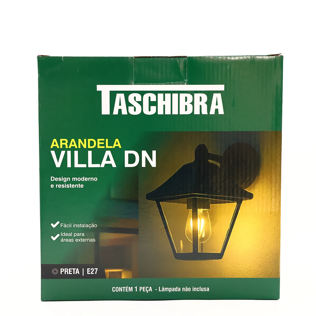 Arandela Para Parede Villa Dn E27 P/ Lâmp. Led Taschibra