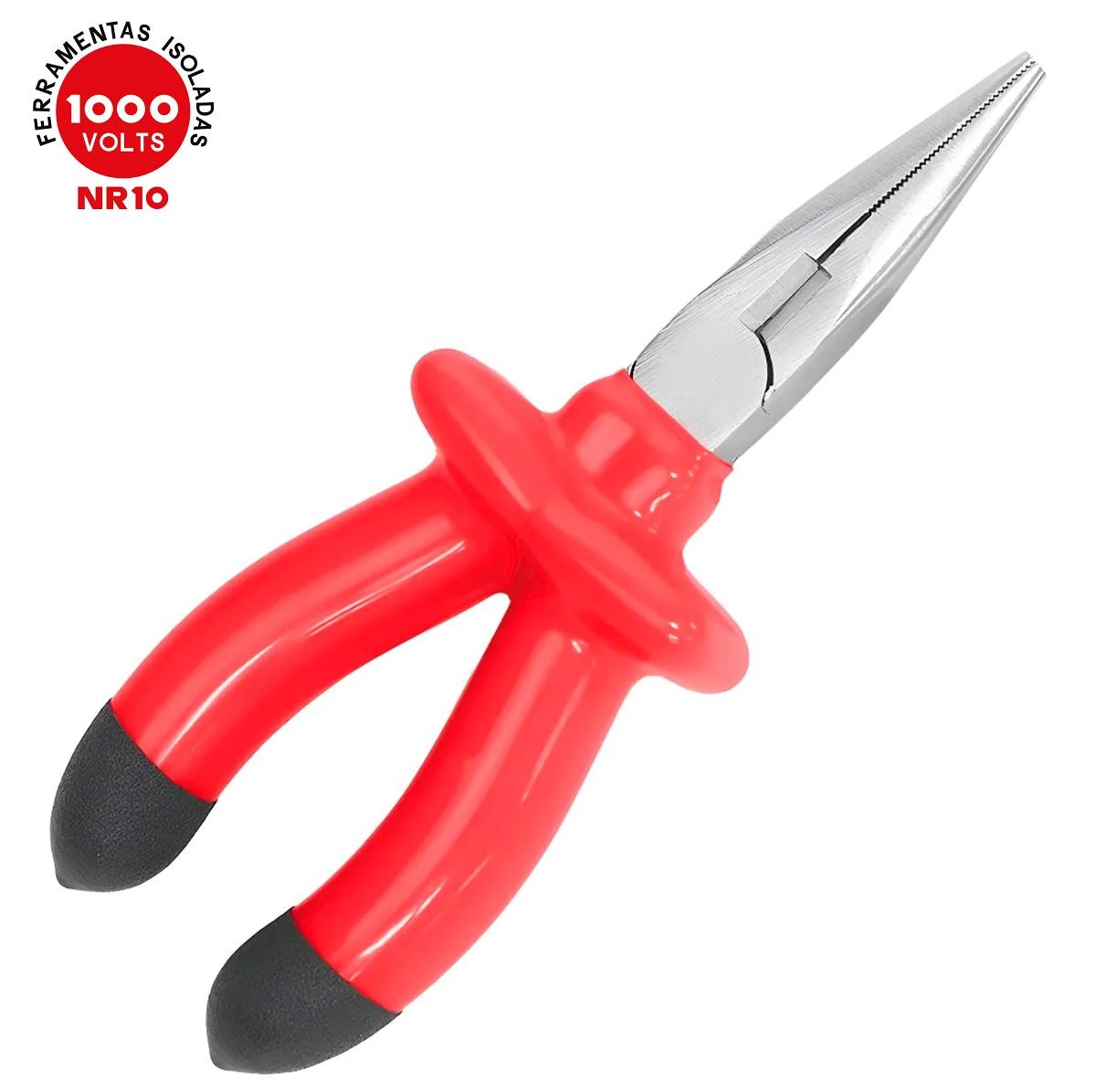 Alicate Isolado 1000v Bico 1/2 Cana 6