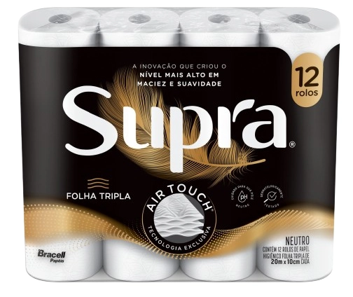 Papel Hig Supra Neutro F.tripla 20mt 12un