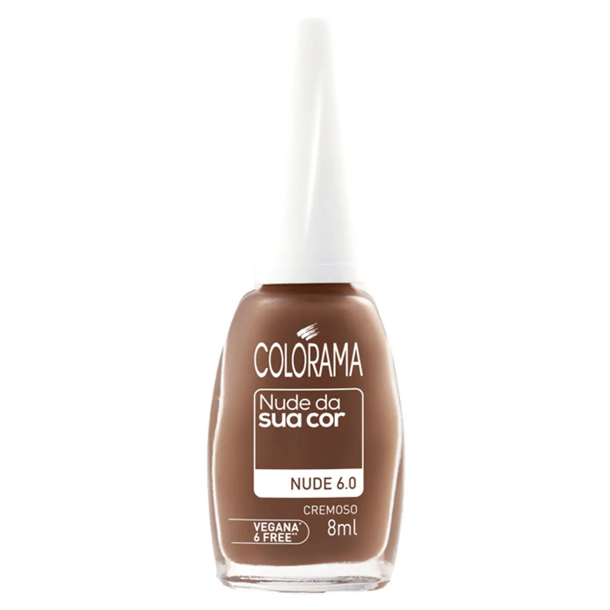 Esmalte Cremoso Nude 6.0 Colorama Nude Da Sua Cor Frasco 8ml