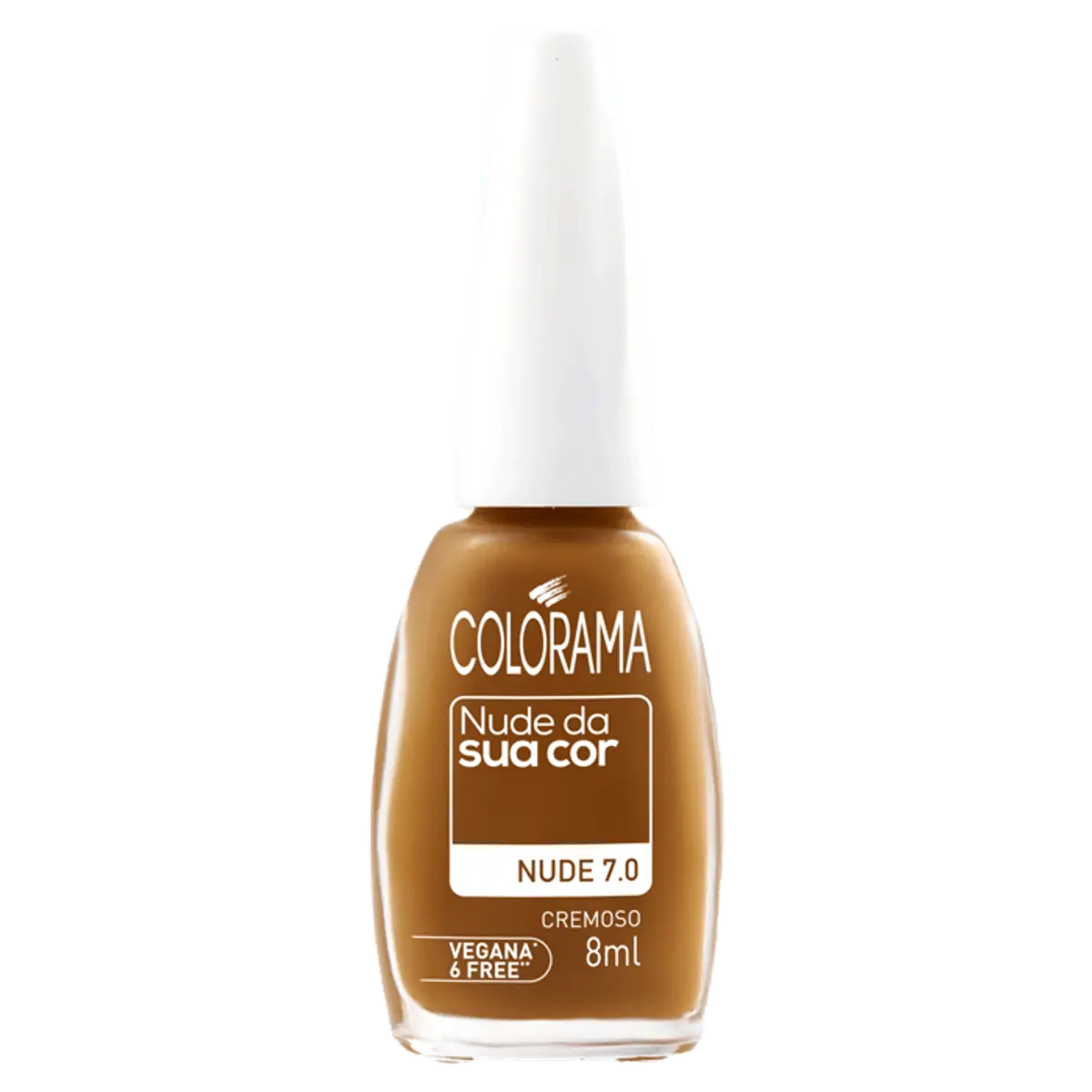 Esmalte Cremoso Nude 7.0 Colorama Nude Da Sua Cor Frasco 8ml