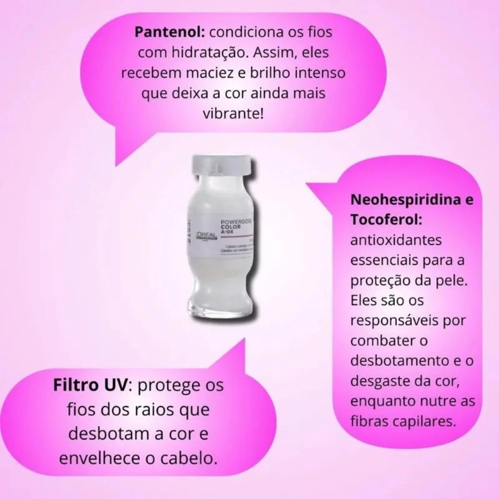 Ampola 10ml Vitamino Color A Ox Loreal Profissional