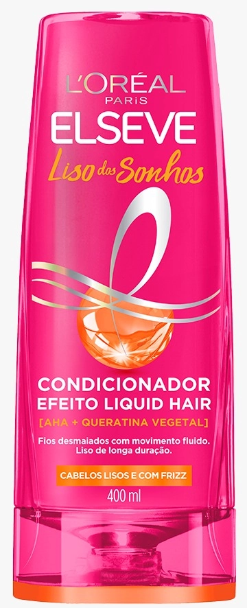 Condicionador Loréal Paris Elseve Liso Dos Sonhos Frasco 400ml