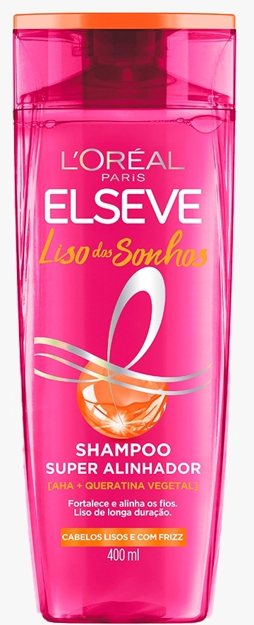 Shampoo Loréal Paris Elseve Liso Dos Sonhos Frasco 400ml