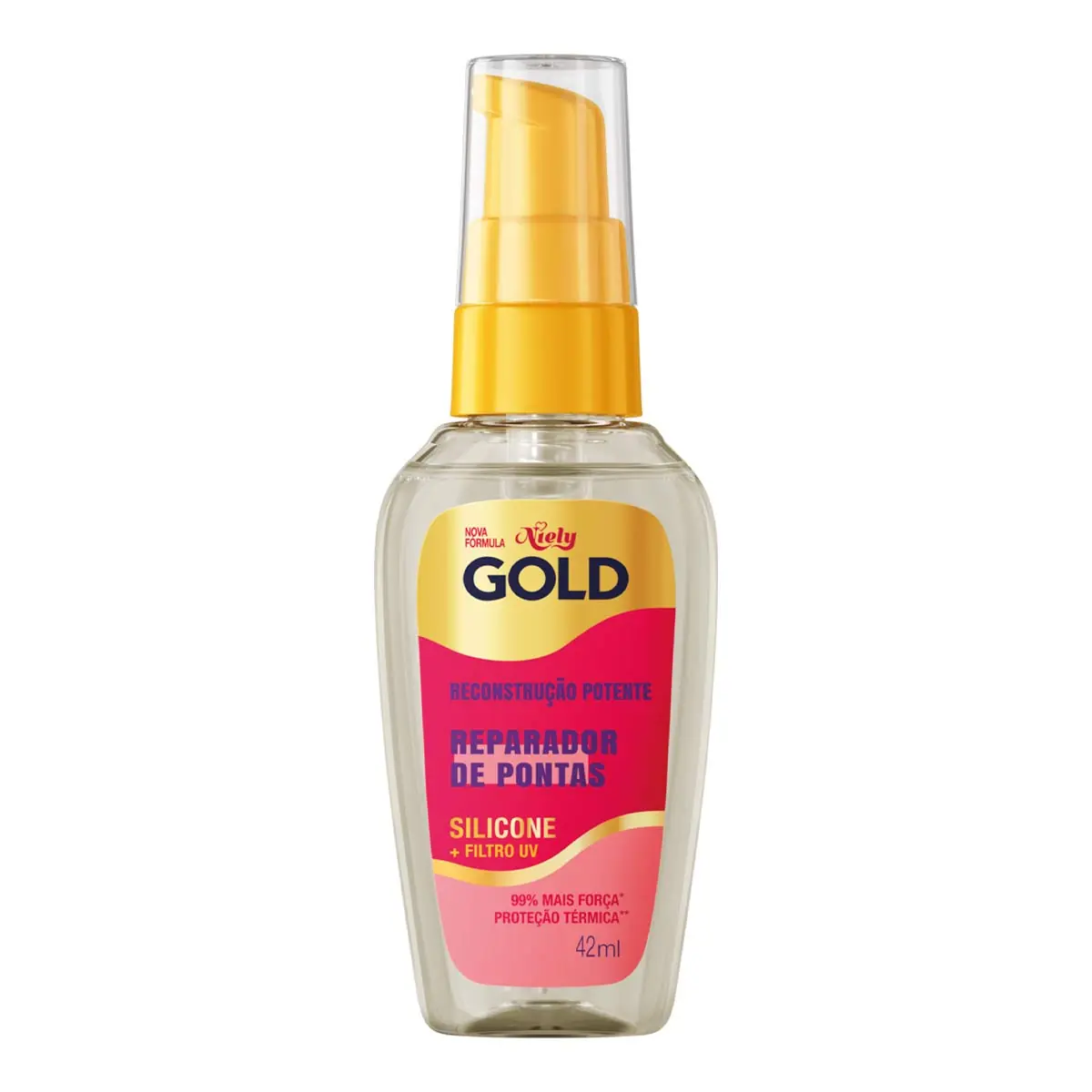 Silic Niely Gold 42ml Queratina Reconstrucao