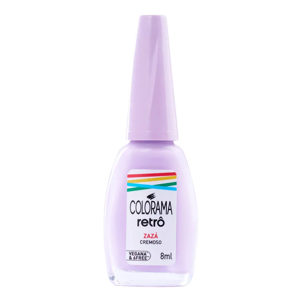 Esmalte Cremoso Zazá Colorama Retrô Frasco 8ml