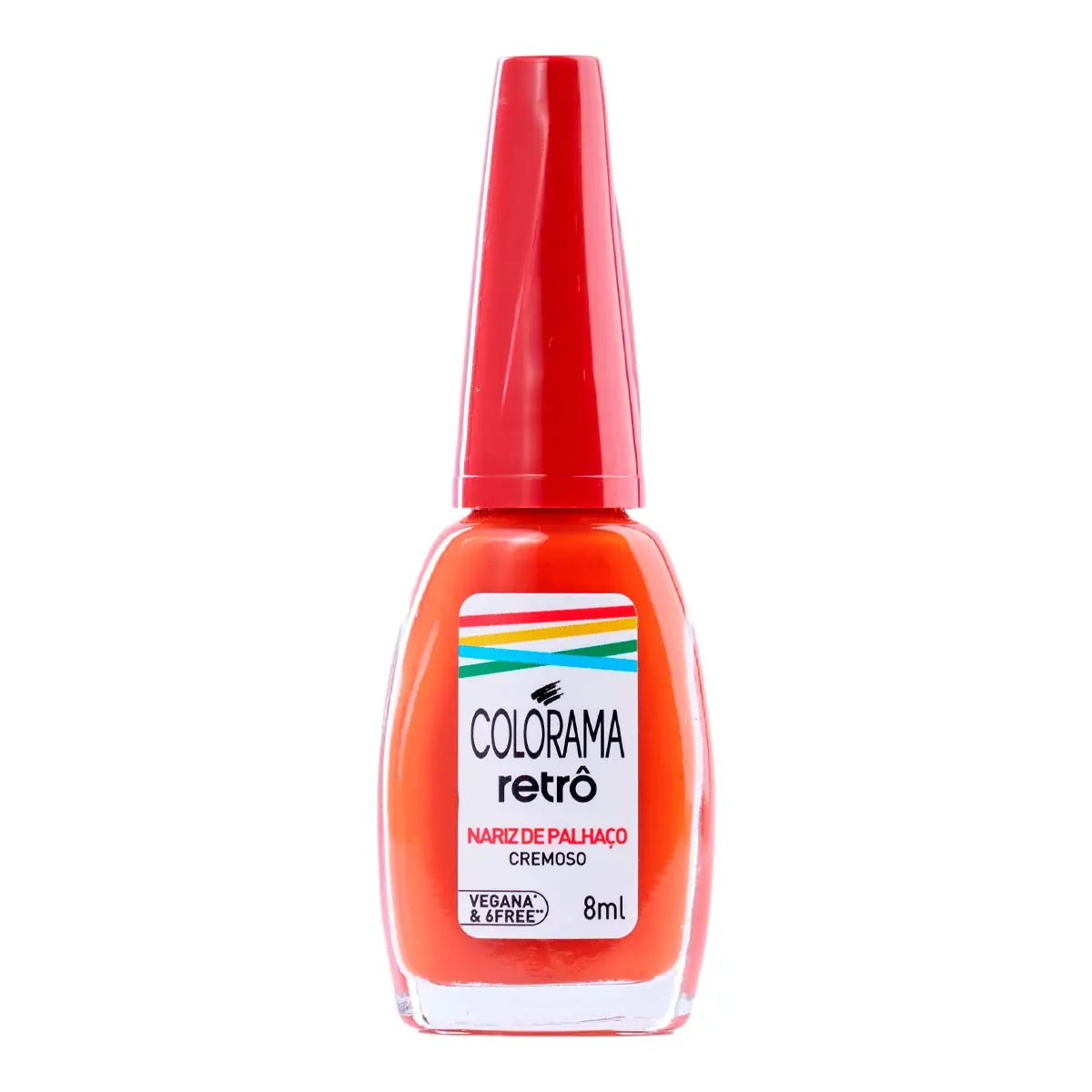 Esmalte Cremoso Nariz De Palhaço Colorama Retrô Frasco 8ml