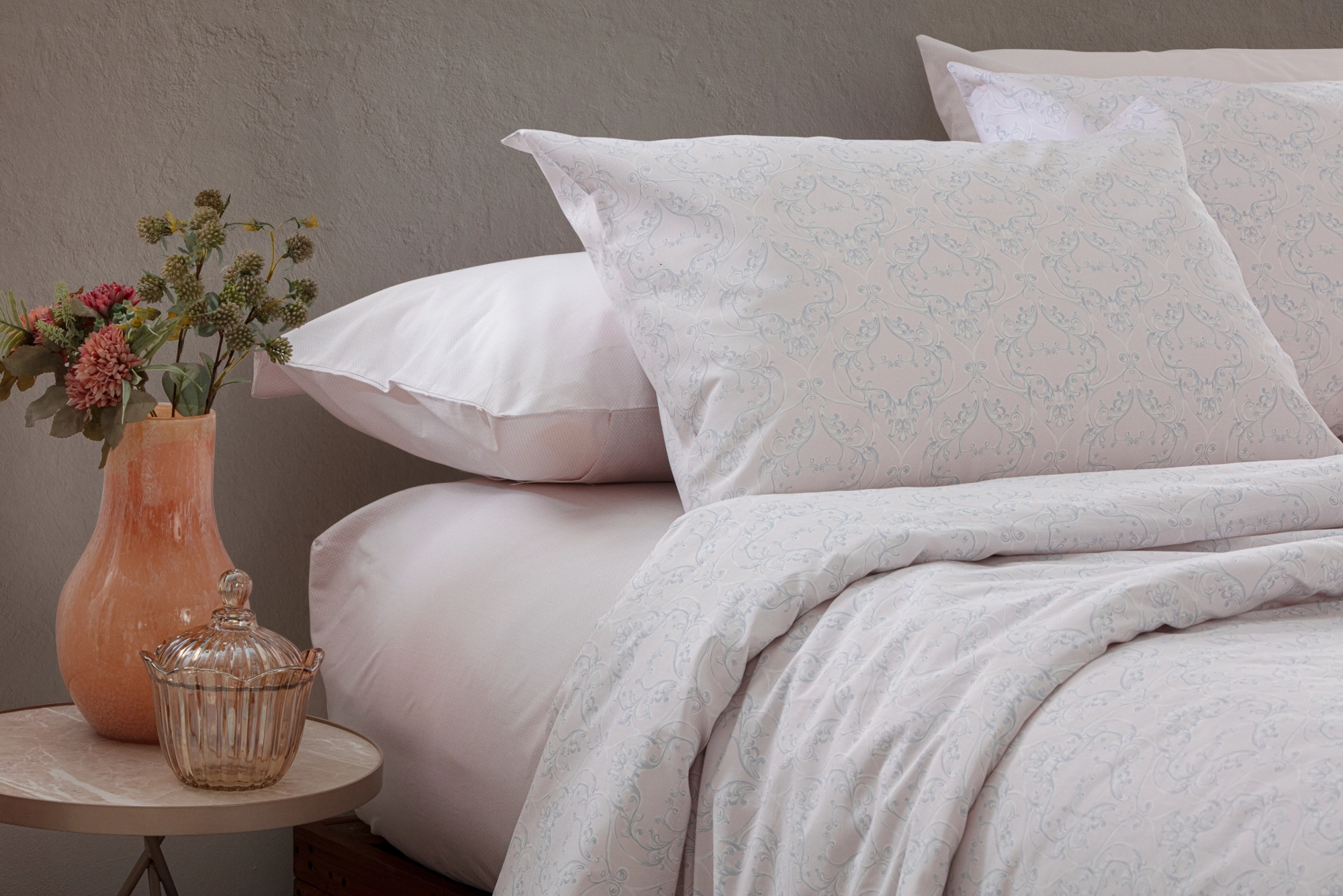 Kit Cama New Innovi Casal 180 Fios Tuene 3pcs 004078.3590.u Kacyumara