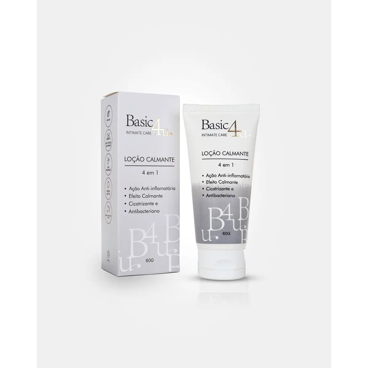 Loção Calmante Basic4u 60g