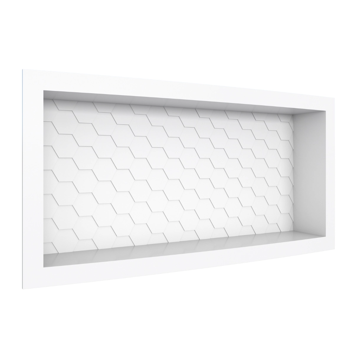 Nicho Em Plástico Injetado 60x27 Inhumas Branco