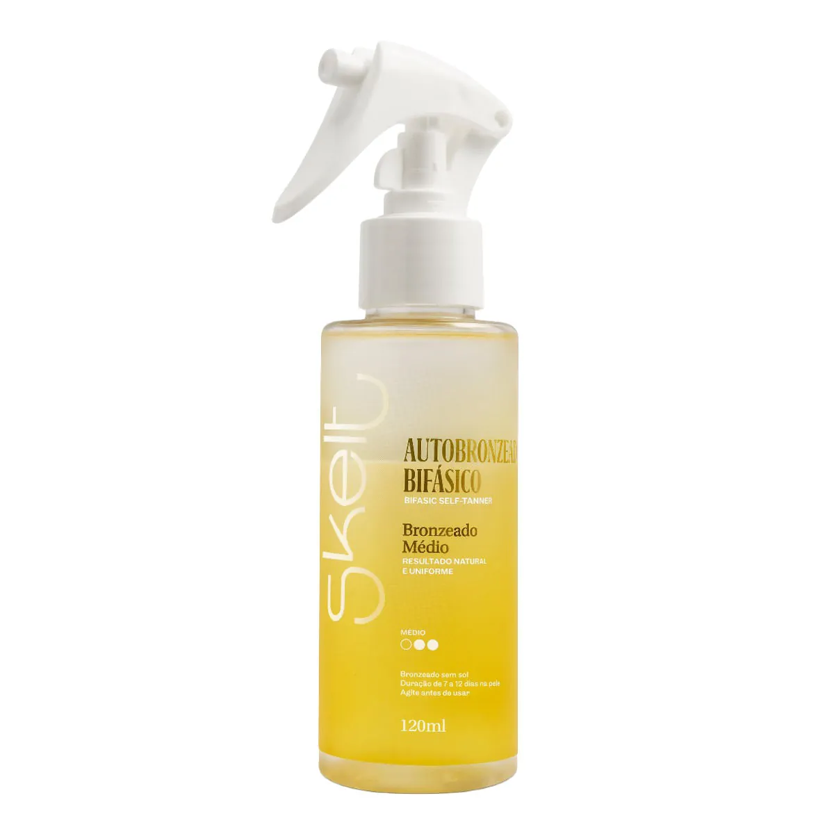 Autobronzeador Bifásico Corporal Skelt 120ml