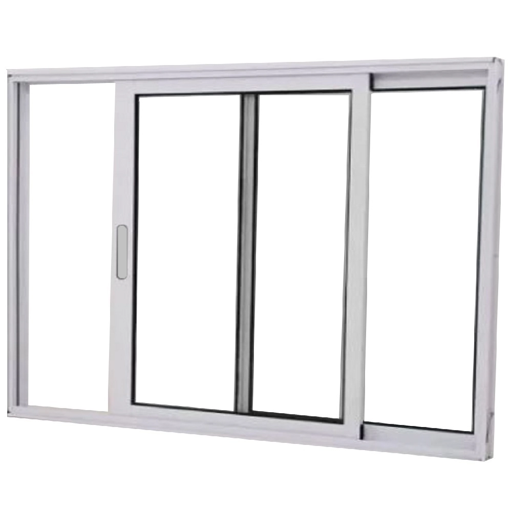 Janela Vitro 2 Folhas Alumínio Branco Linha 25 - Dc 100 X 150