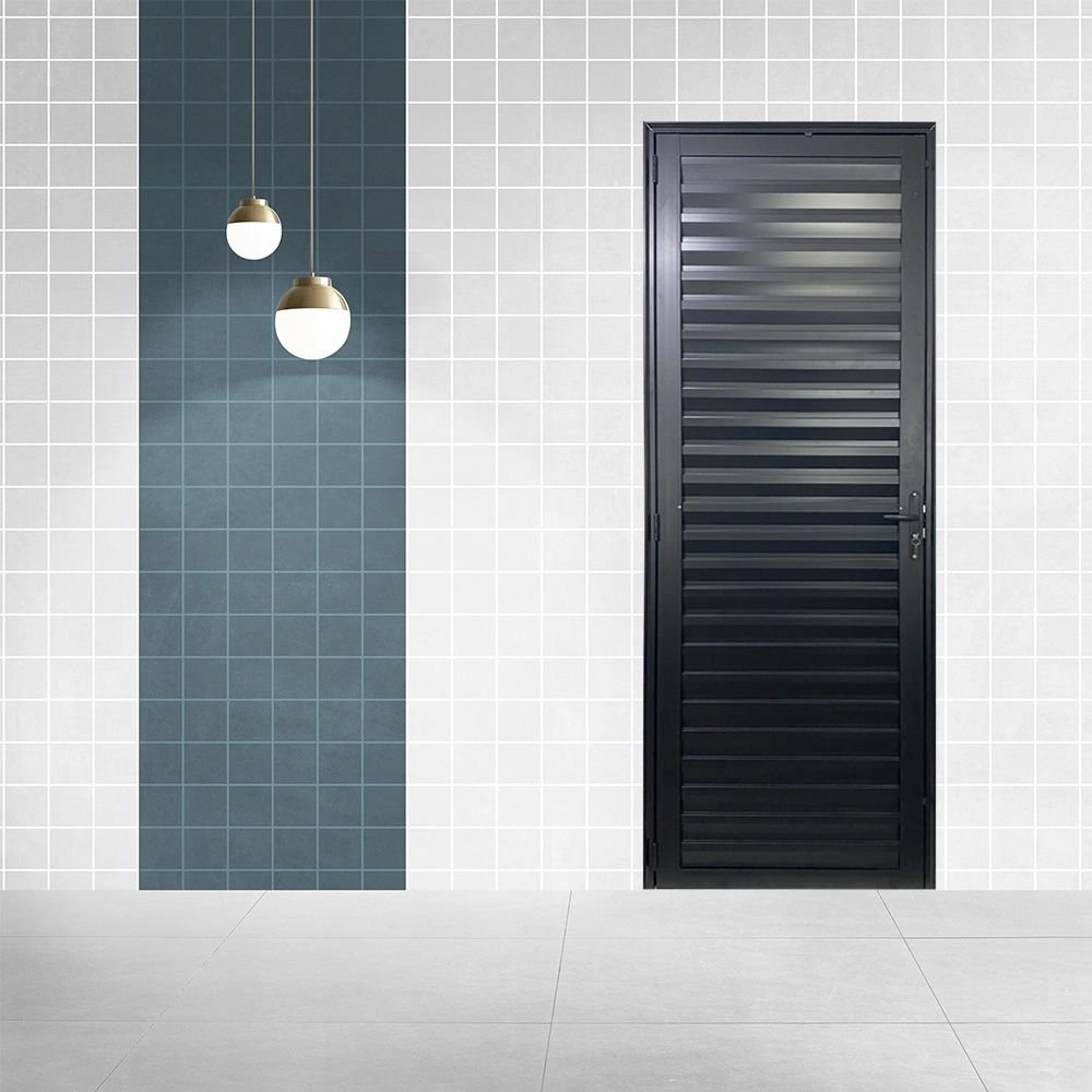 Porta Palheta Linha 25 210x80  Abertura Esquerda Preto