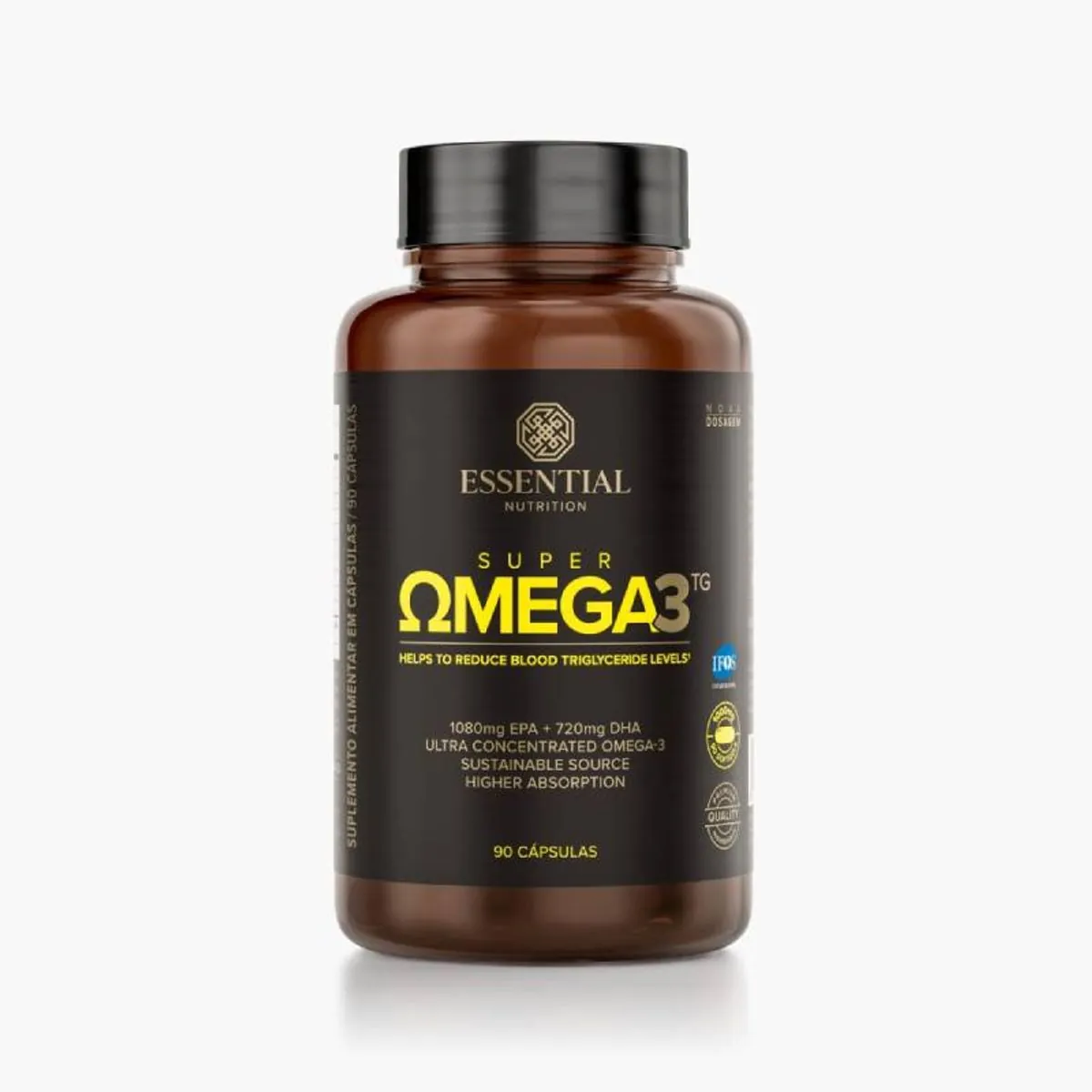 Super Ômega 3 TG 1G Essential Nutrition 90caps