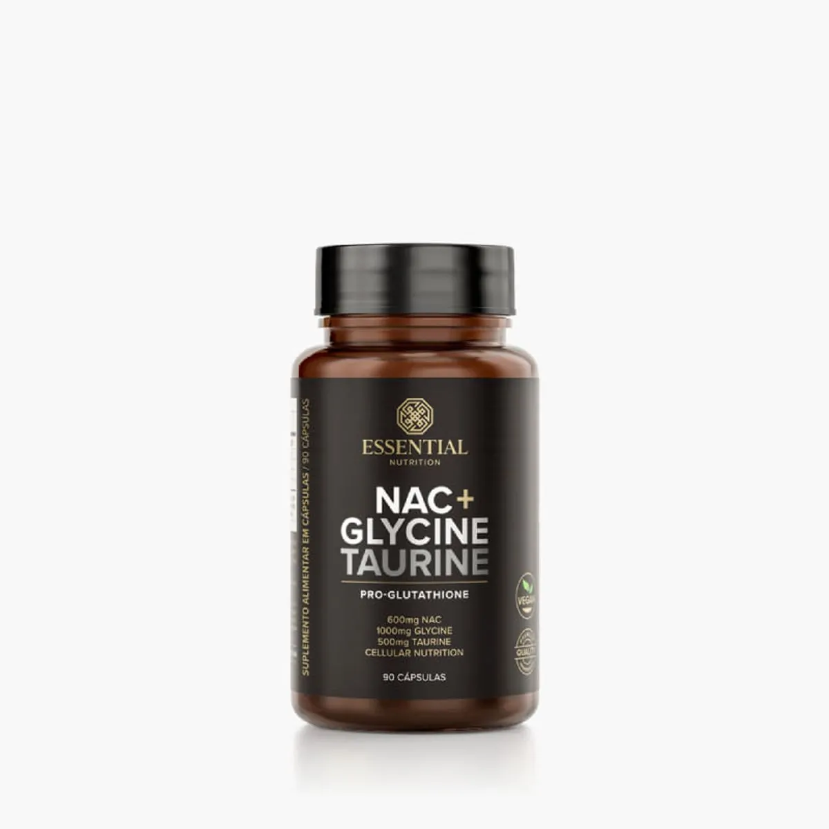 Nac Glycine Taurine Essential Nutrition 90caps