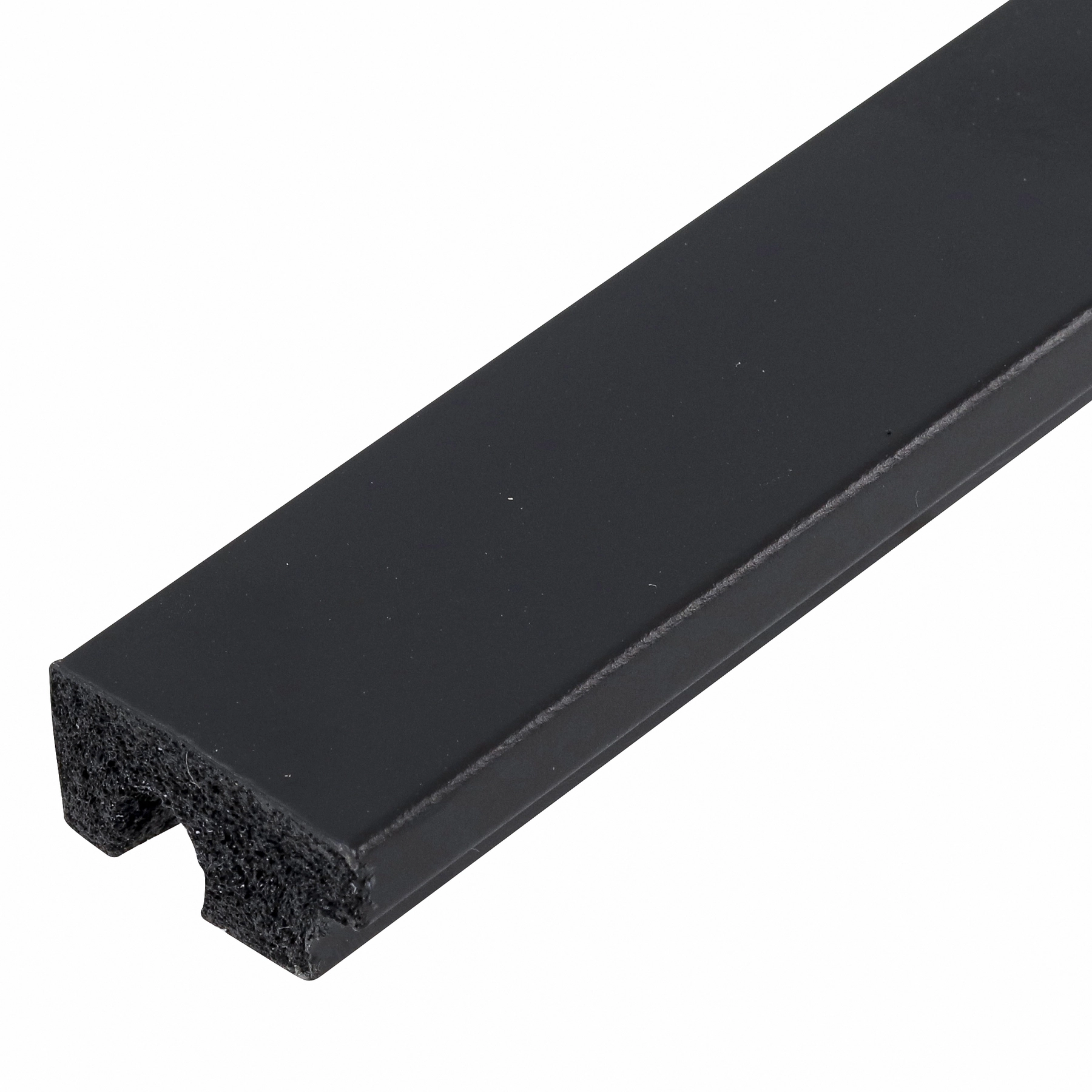 Rodapé De Poliestireno Liso Black 240x3cm
