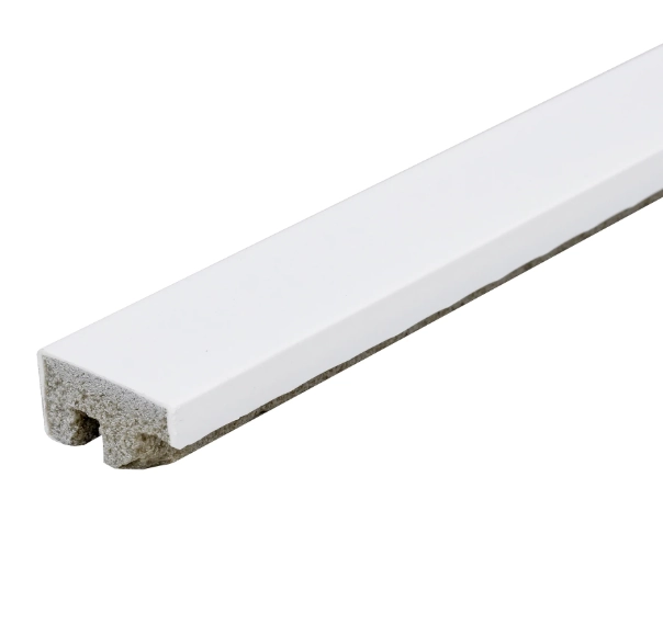 Rodapé De Poliestireno Liso Branco 240x3cm