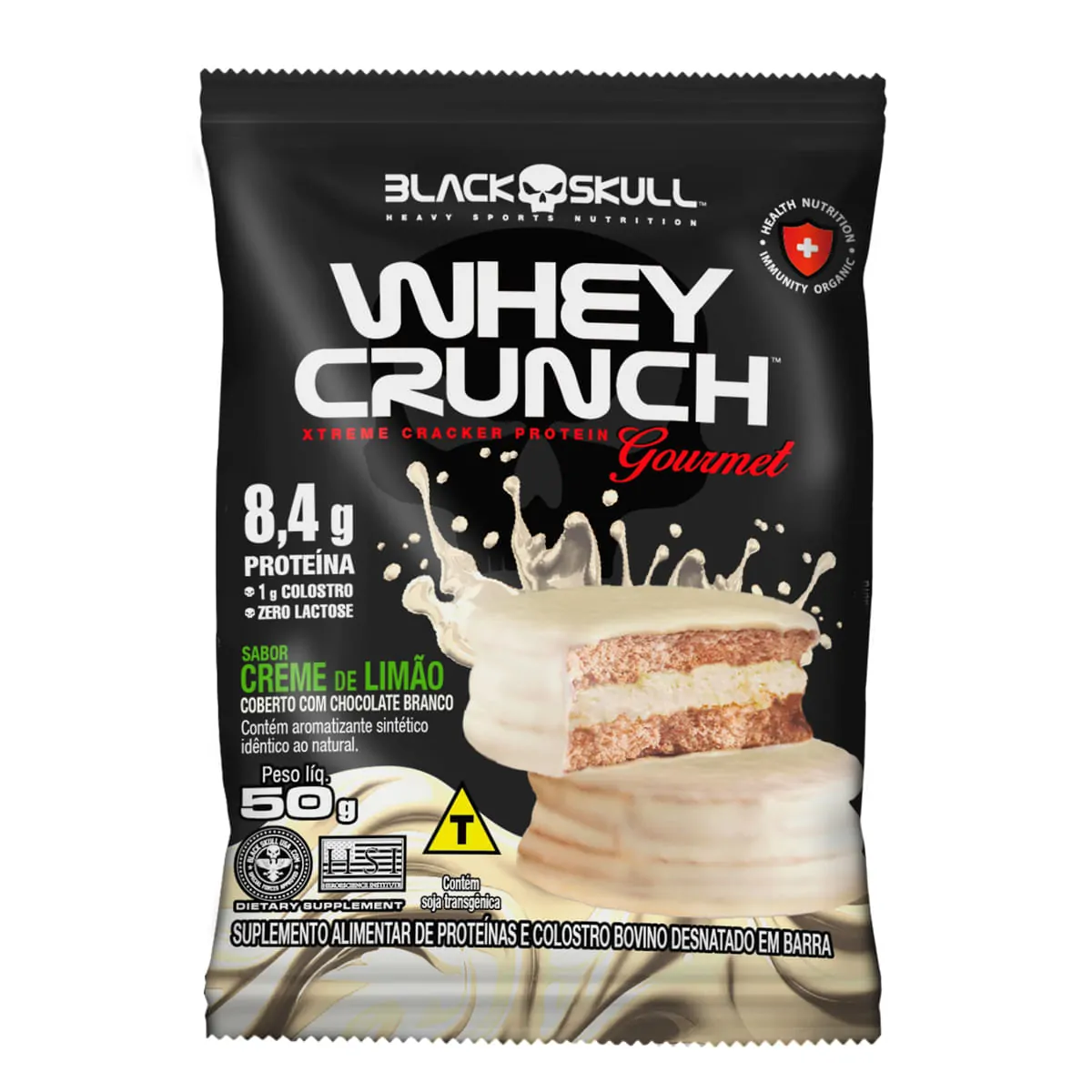 WHEY CRUNCH GOURMET 50g - CREME DE LIMAO 50g