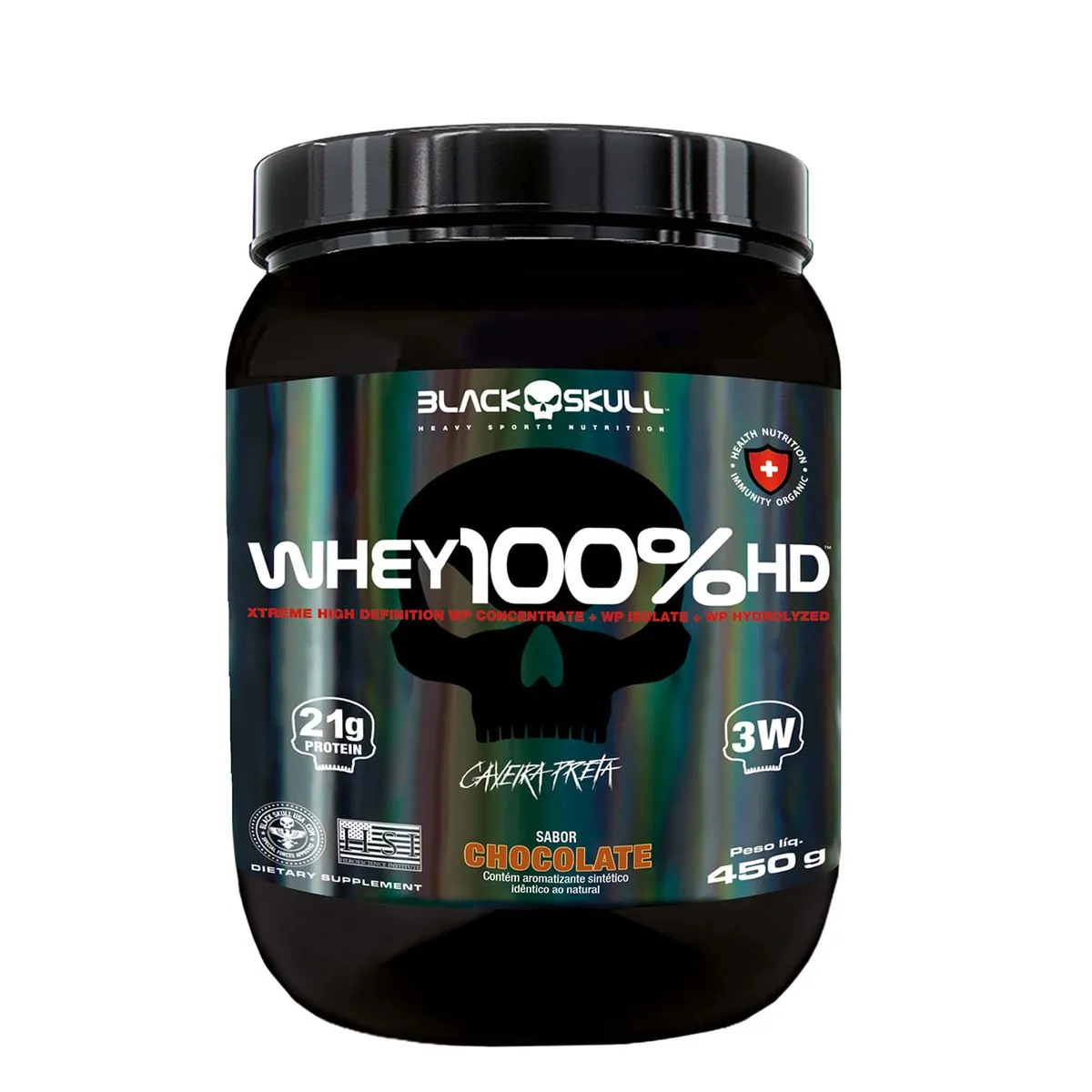 Proteina Whey 100 Hd 450g Chocolate