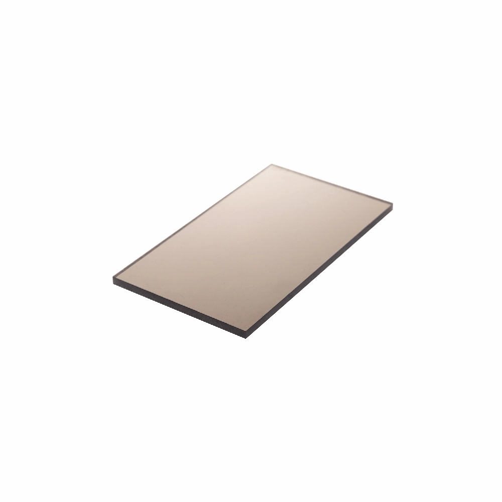 Chapa De Policarbonato Compacto Bronze 3mm - 2,00m X 3,00m - Importado