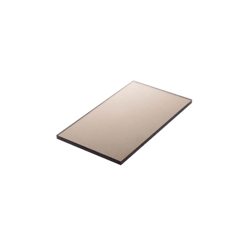 Chapa De Policarbonato Compacto Bronze 4mm - 2,00m X 3,00m - Importado