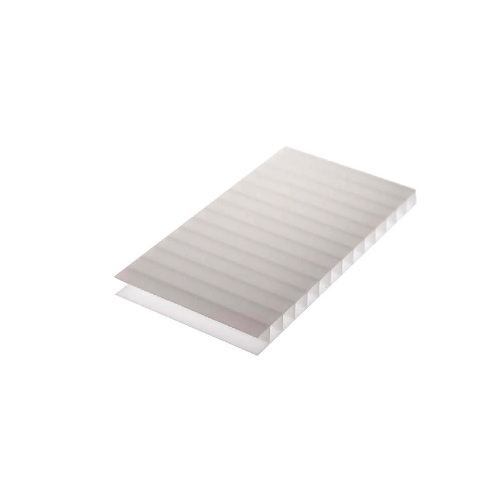 Chapa De Policarbonato Alveolar Branco 10mm - 2,10m X 6,00m - Importado