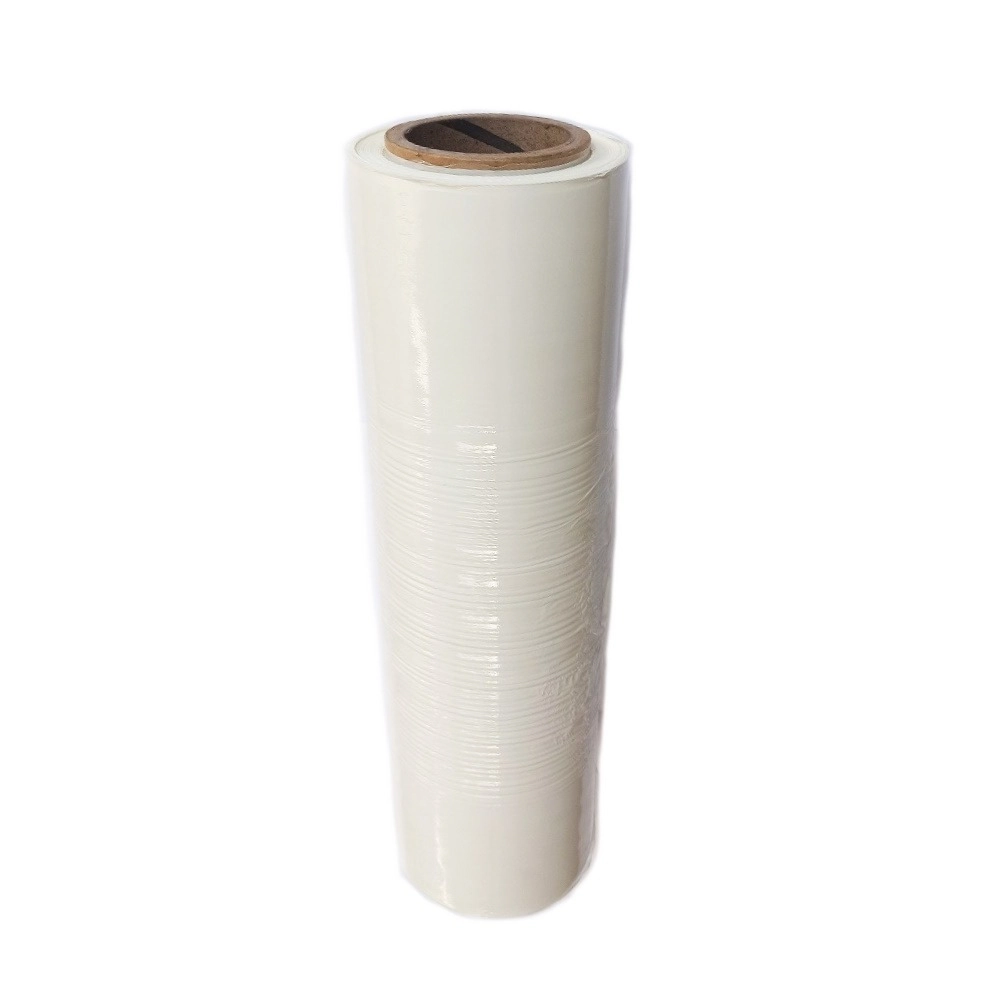 Bobina Filme Stretch Branco Manual 50cm 4kg 1 Bobina