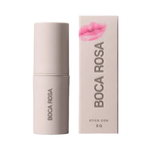 Stick Cor Beaga 5g Batom/ Blush/ Somb.