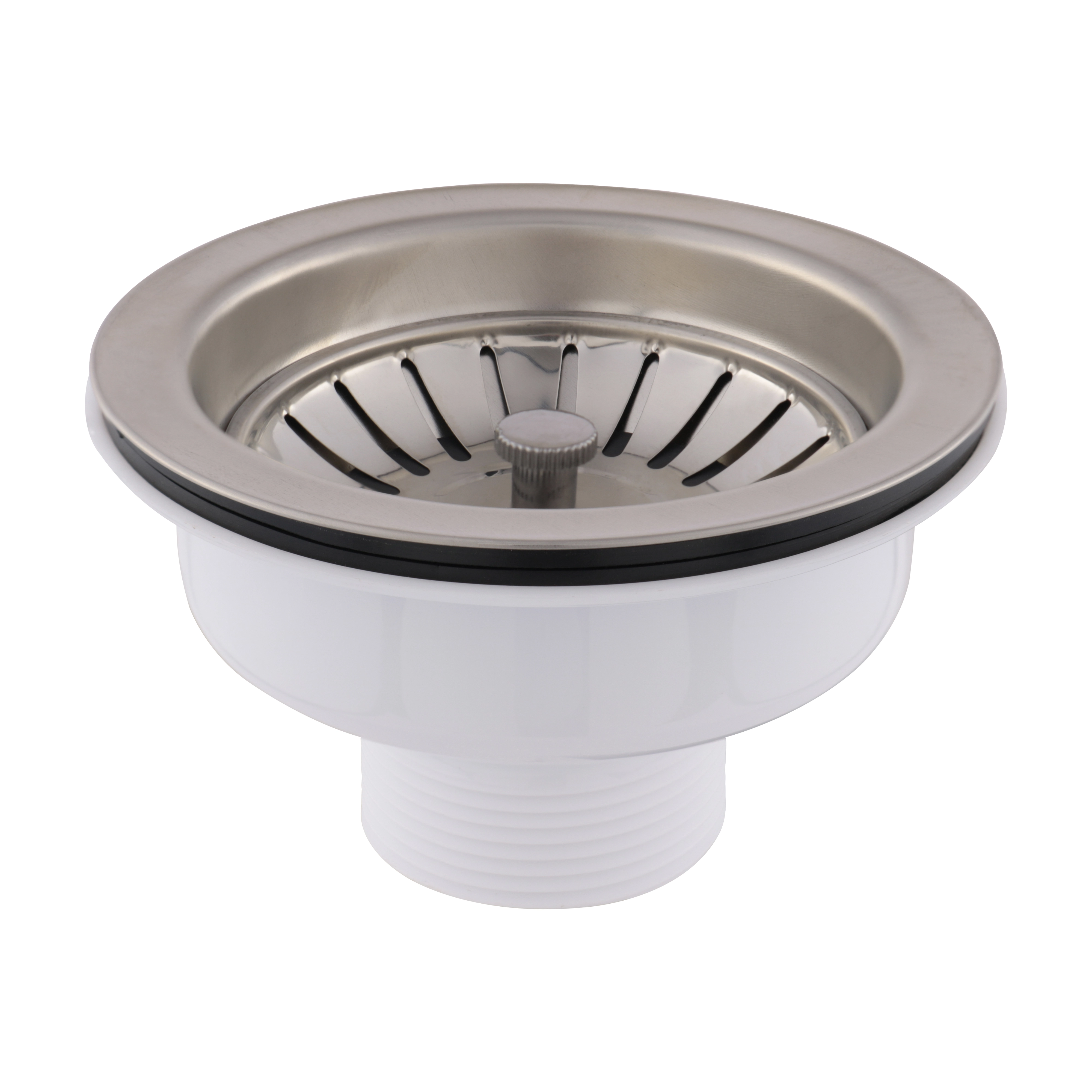 Válvula Pia Americana Cozinha Cuba Escoamento Inox 3.1/2