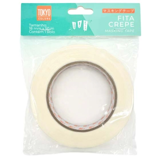 Fita Crepe 18mmx50m Multiart