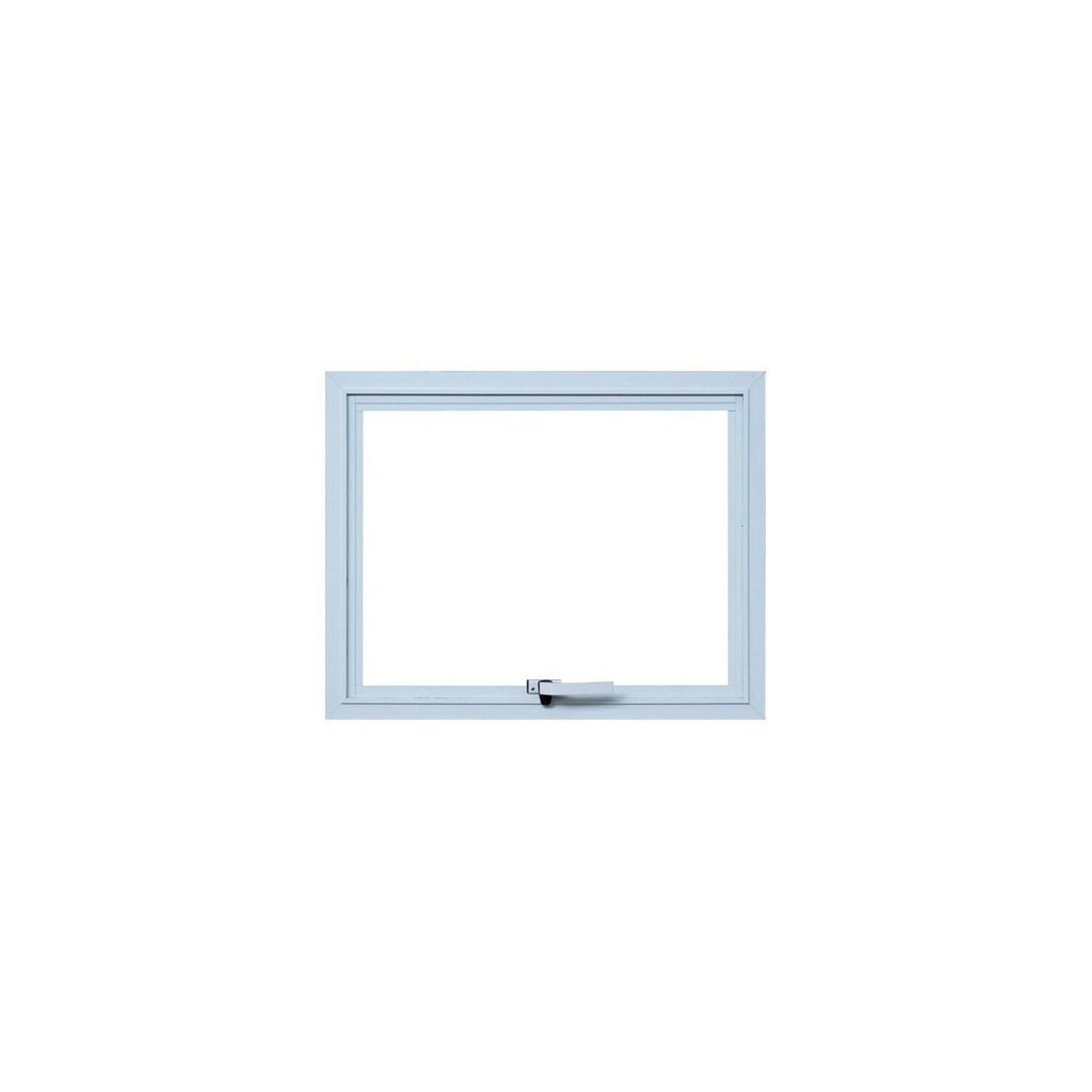 Janela Maxim-ar Vidro Segurança 6m 80cm X 80cm Fábrica Do Alumínio Branco