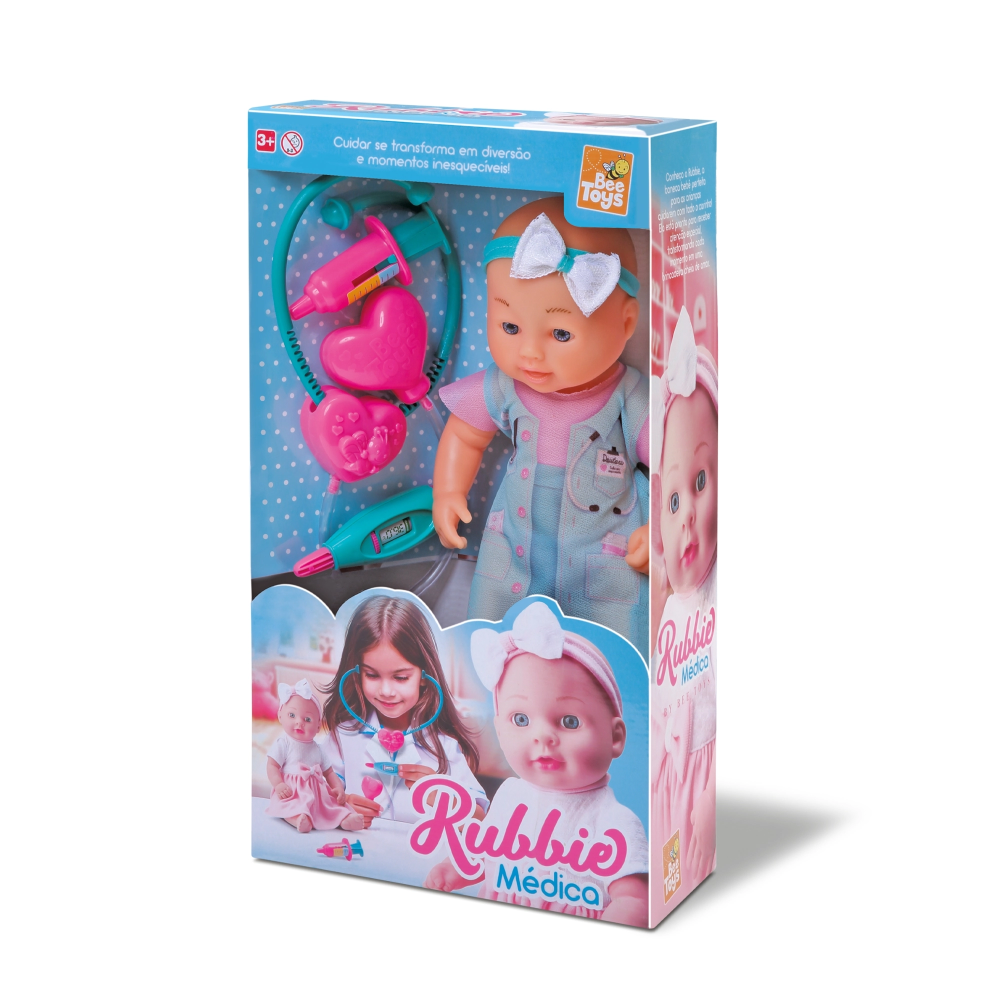 Boneca Rubbie Medica Bee Toys 1021