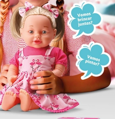 Boneca Talk 50 Frases 1047 Rotobrinq
