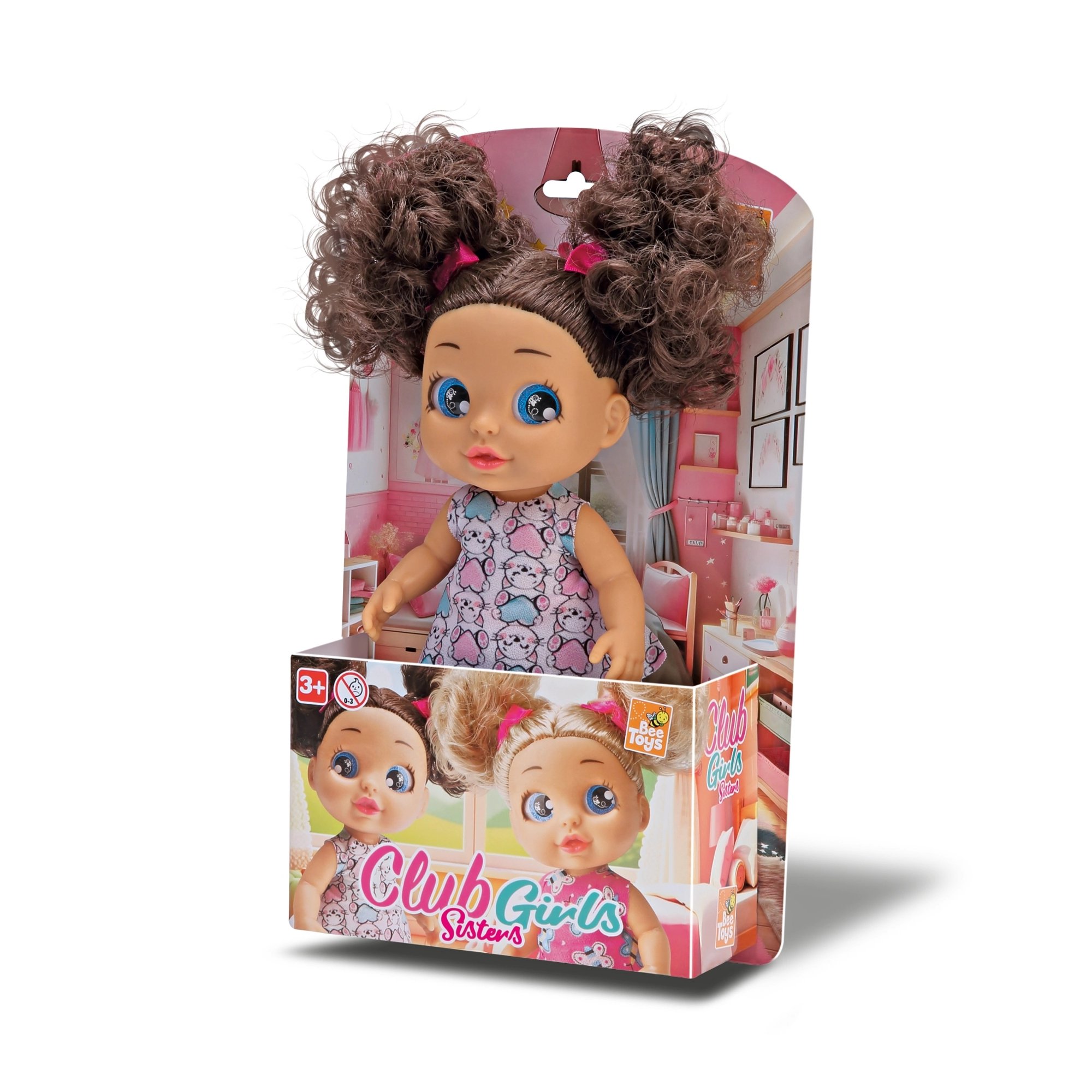 Boneca Club Girls Sisters Bee Toys 1087