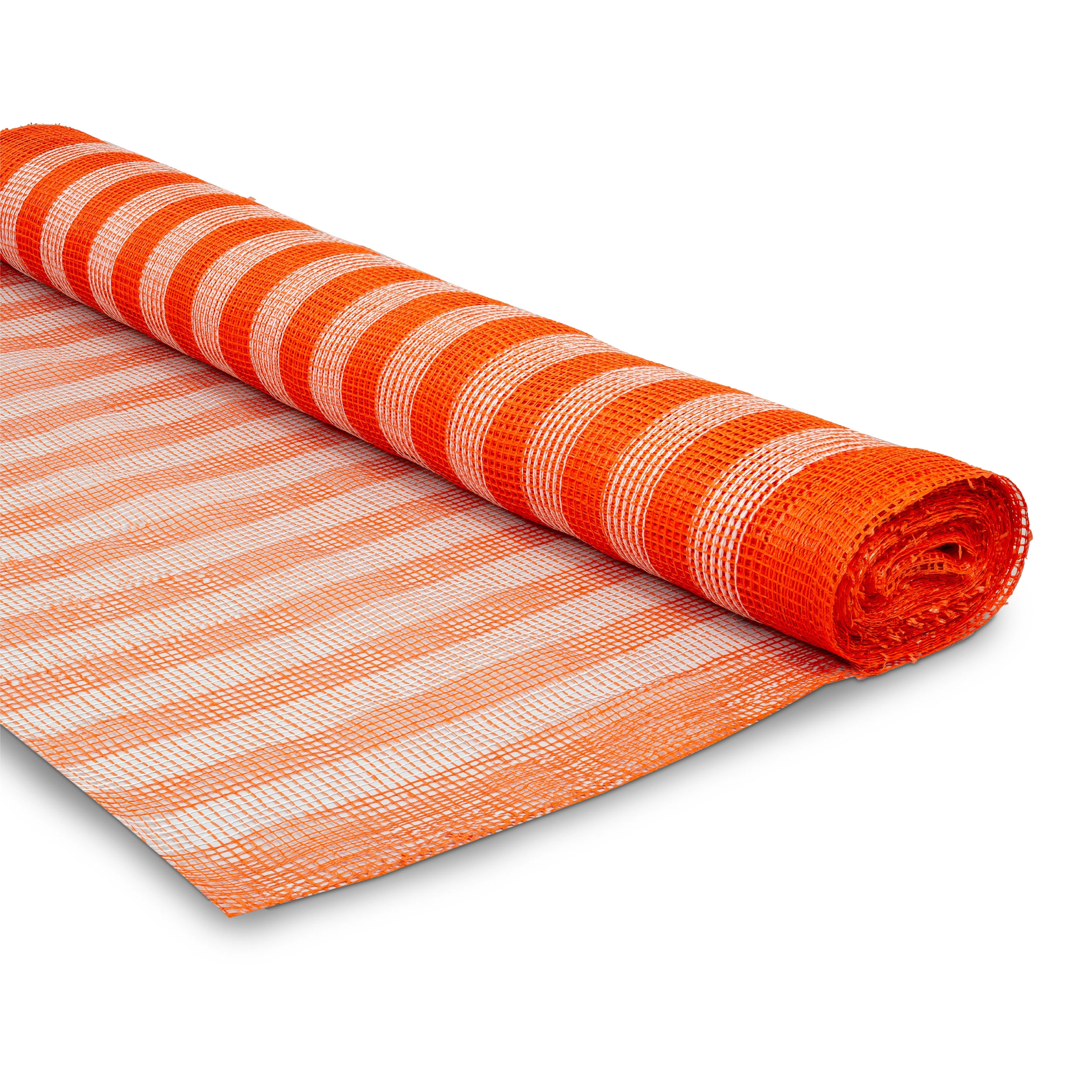 Tela Tapume Sinalização Cerquite Laranja 1,20m X 50,00m