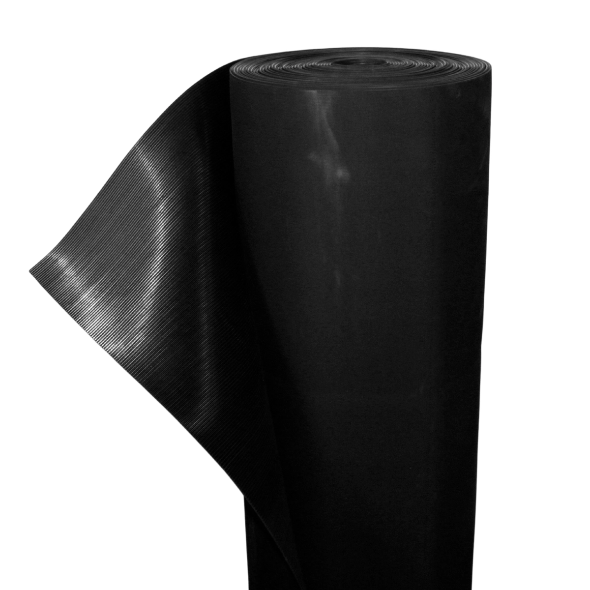 Manta Piso Borracha Antiderrapante Ripadinho 3mm 1,0m X 2m