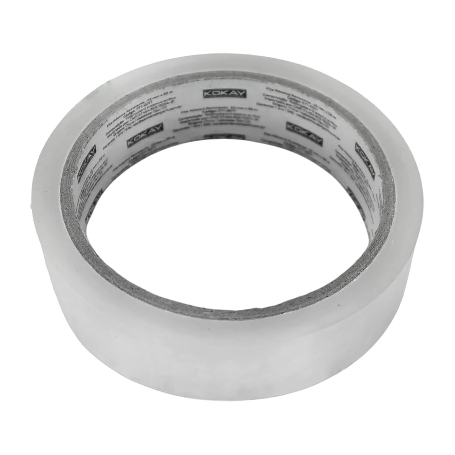 Fita Adesiva 25mm X 50m Transparente - Multiúso 50m